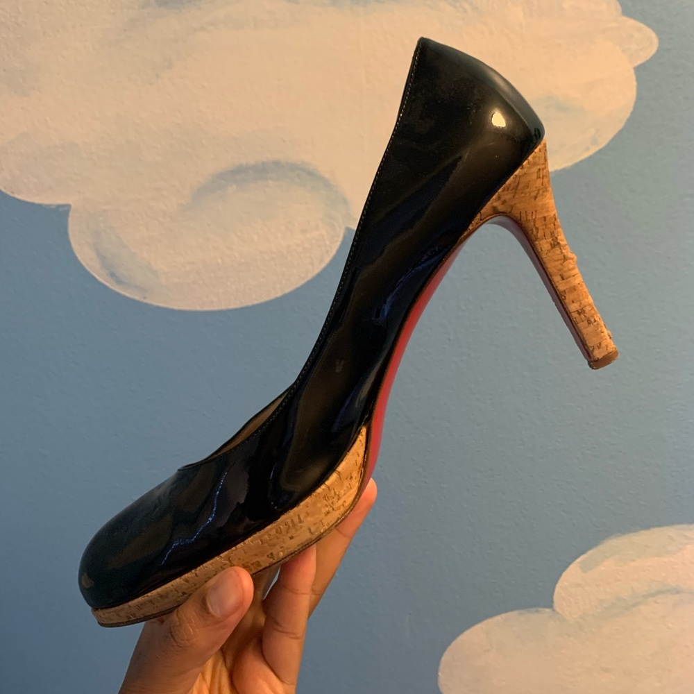 Christian Louboutin black heels